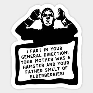 Holy Grail French Taunt Sticker